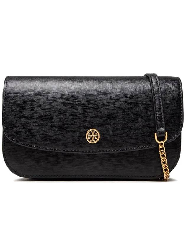 Robinson Chain Long Wallet Black - TORY BURCH - BALAAN 3