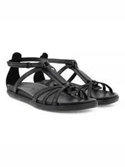 Women's Simpil Strappy Sandals Pure Black - ECCO - BALAAN 2