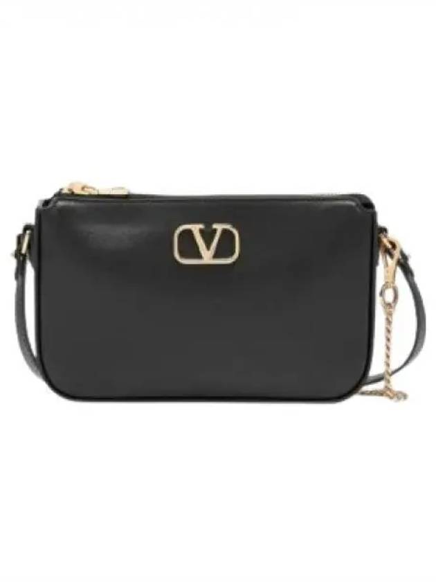 V Logo Signature Women s Chain Cross Bag P0AA9MIM 0NO - VALENTINO - BALAAN 1