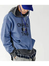 Unisex BAMXHD Basket Sweat Hoodie Mix Blue - CHANCE'S NOI - BALAAN 9