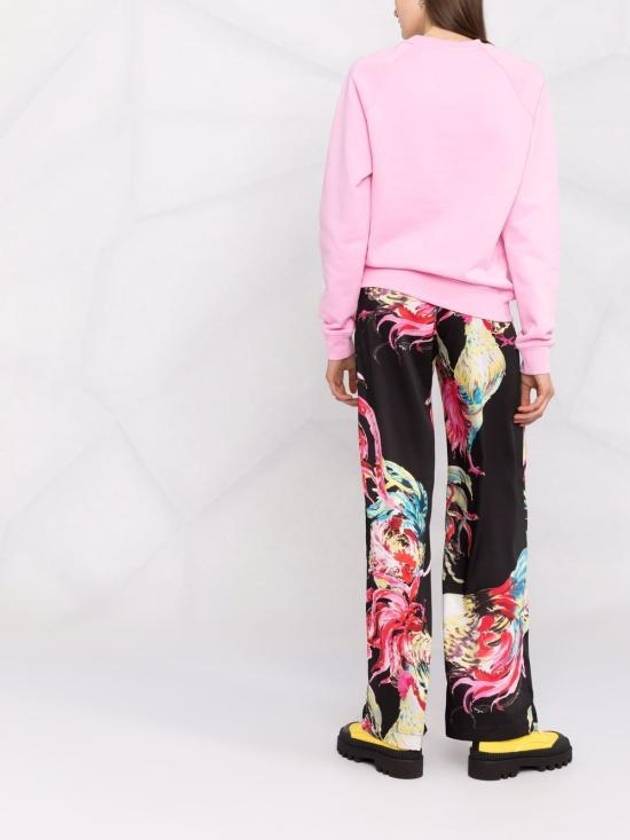 Brush Logo Printing Sweatshirt Pink - MSGM - BALAAN 5