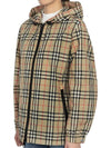 Check Hooded Jacket Archive Beige - BURBERRY - BALAAN 4