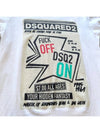 Men's S71GD0752 S22507 100 Logo Print TShirt - DSQUARED2 - BALAAN 3