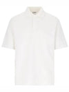 Men's Cotton Polo Shirt White - BURBERRY - BALAAN 2