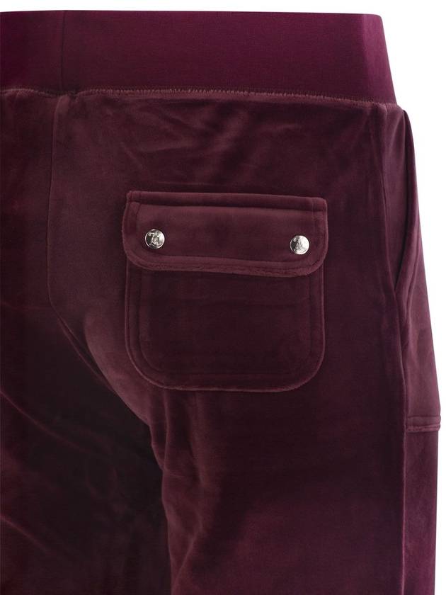 Cotton velvet trousers - JUICY COUTURE - BALAAN 4