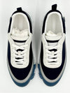 Bouncing Sneakers 42 5 Knit Calfskin Multi Marine Men s H242796ZH - HERMES - BALAAN 6