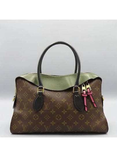 M41455 Khaki Monogram Canvas Tuileries Tote Bag Shoulder Strap 2WAY - LOUIS VUITTON - BALAAN 2