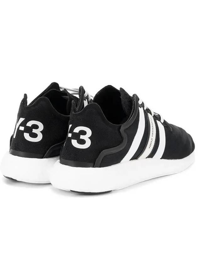 Yohji Run Low Top Sneakers Black - Y-3 - BALAAN 4