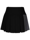 Matching pleated skirt BK - PASSARDI - BALAAN 3