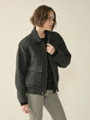 Double Pocket Blouson Jacket Black W - KINETO - BALAAN 1