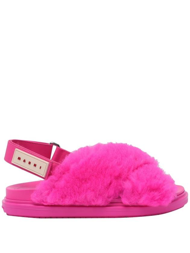 Shearling FUSSBETT Sandals FBMS015401 LM07100C56 B0010549864 - MARNI - BALAAN 2