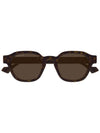 Gucci Eyewear Oval Frame Sunglasses - GUCCI - BALAAN 1