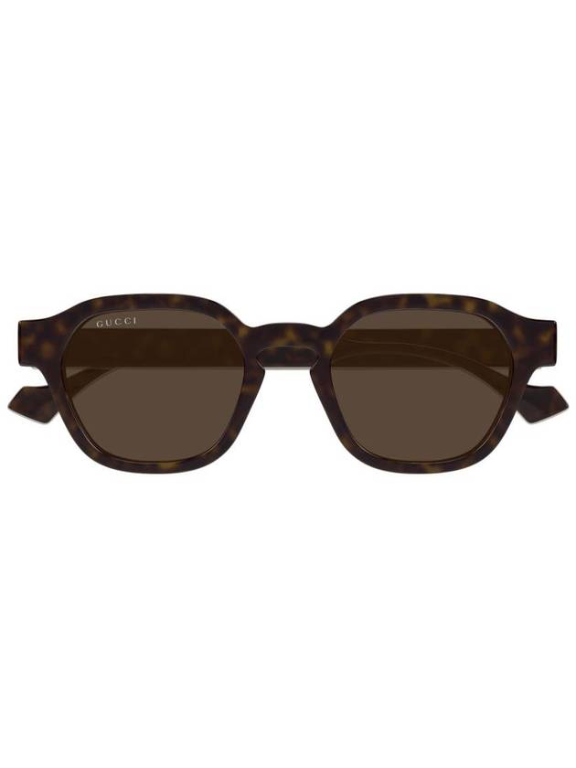 Gucci Eyewear Oval Frame Sunglasses - GUCCI - BALAAN 1