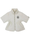 Short sleeve quilted padded outerwear IVORY - MONBIRDIE GOLF - BALAAN 2