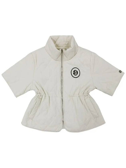 Short sleeve quilted padded outerwear IVORY - MONBIRDIE GOLF - BALAAN 2