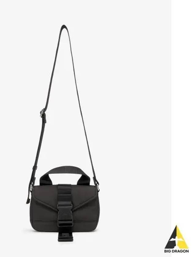 Women's Recycled Tech Mini Cross Bag Black - GANNI - BALAAN 2