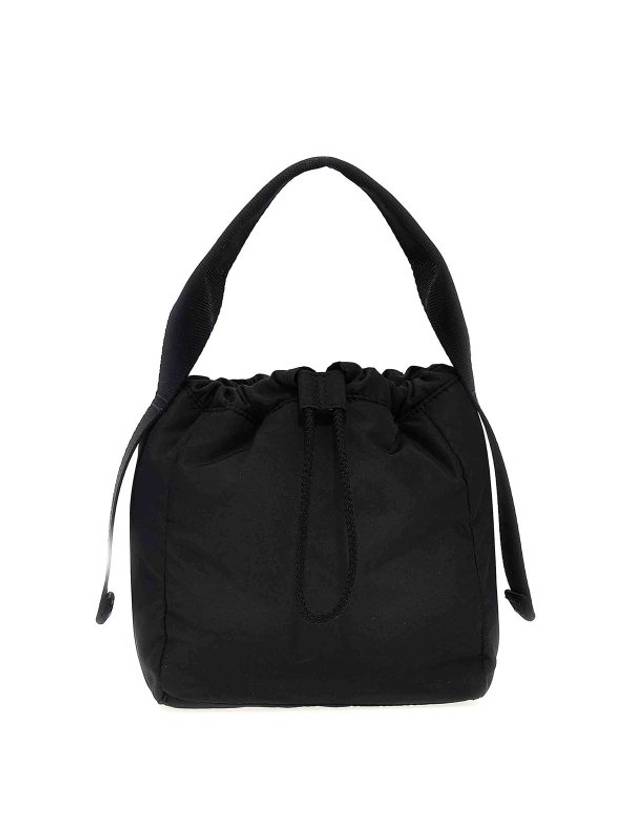 Tech Logo Bucket Bag Black - GANNI - BALAAN 3