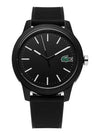 12 12 Plastic Case Watch Black - LACOSTE - BALAAN 3