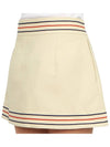 Short Skirt 744821ZAHEY 9783 IVORY - GUCCI - BALAAN.