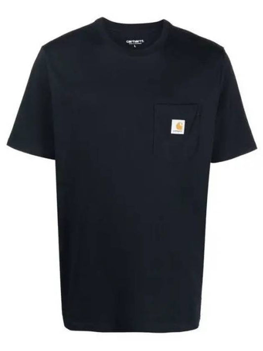 WIP I030434 Pocket Logo Patch Short Sleeve T Shirt 1037227 - CARHARTT - BALAAN 1