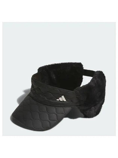 Earmuff Quilted Visor Black - ADIDAS - BALAAN 2