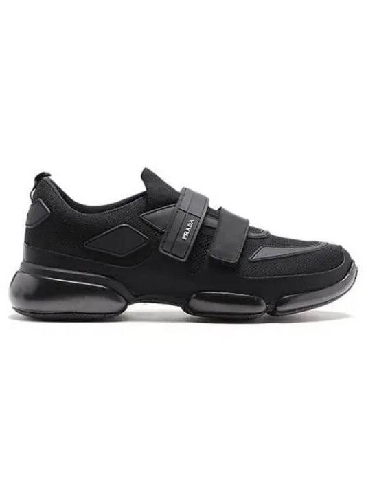 CloudBust Low Top Sneakers Black - PRADA - BALAAN 2