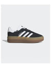 Gazelle Bold Low Top Sneakers Core Black Cloud White - ADIDAS - BALAAN 2