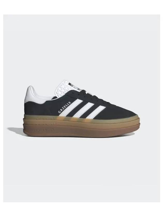 Gazelle Bold Low Top Sneakers Core Black Cloud White - ADIDAS - BALAAN 2