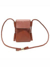 Key Phone Pouch Shiny Calfskin Cross Bag Sepia Brown - CHLOE - BALAAN 2