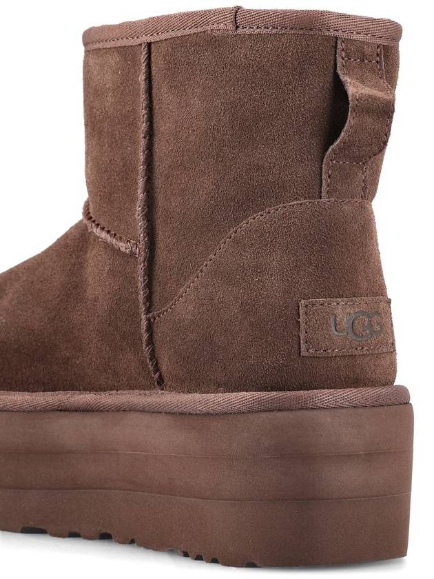 Classic Mini Platform Suede Winter Boots Brown - UGG - BALAAN 5