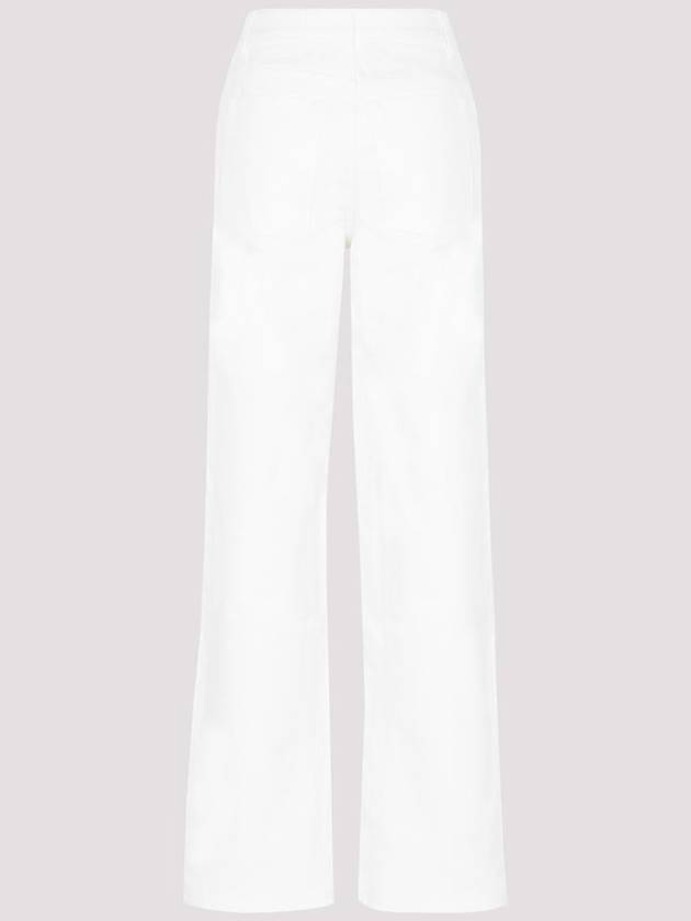 Women's Straight Jeans White - JIL SANDER - BALAAN 3