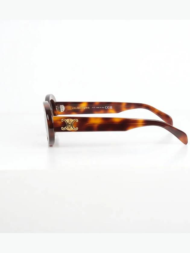 Eyewear Triomphe Acetate Sunglasses Blonde Havana - CELINE - BALAAN 5