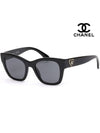 Eyewear Square Sunglasses Black - CHANEL - BALAAN 2