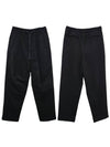 Cut design brushed sweatpants black JC3X21P215 - JUUN.J - BALAAN 1
