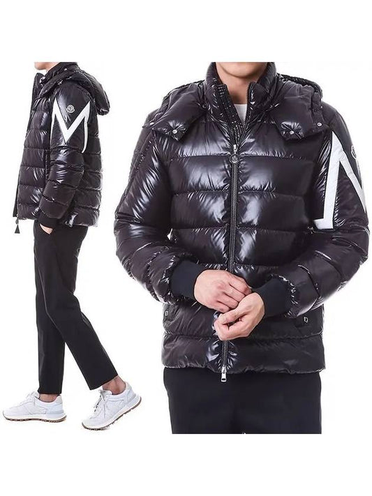 Men's Corydale Down Short Padded Jacket Black - MONCLER - BALAAN 2