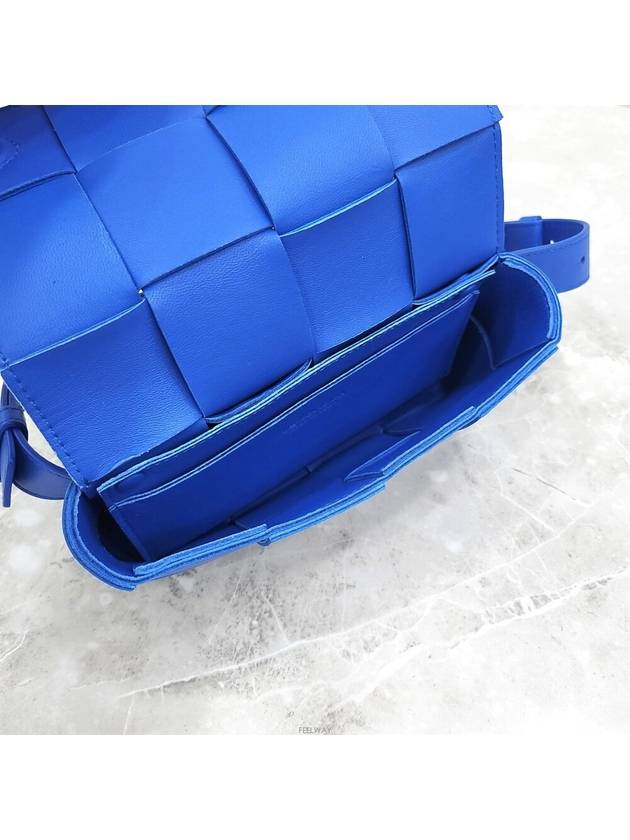 Lux You New Product Blue Mini Cassette Belt Bag - BOTTEGA VENETA - BALAAN 6