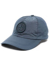 Logo Nylon Metal 6-Panel Ball Cap Navy - STONE ISLAND - BALAAN 5