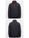 Wappen Soft Shell Hooded Jacket Navy - STONE ISLAND - BALAAN 5