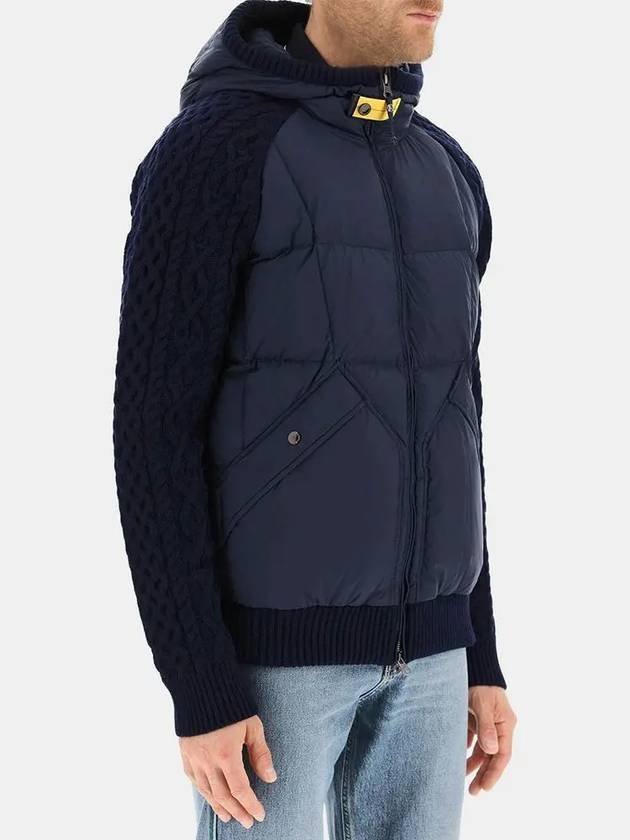 F W THICK Knit Mix Lightweight Padding Navy PMKNIKN29 562 - PARAJUMPERS - BALAAN 2