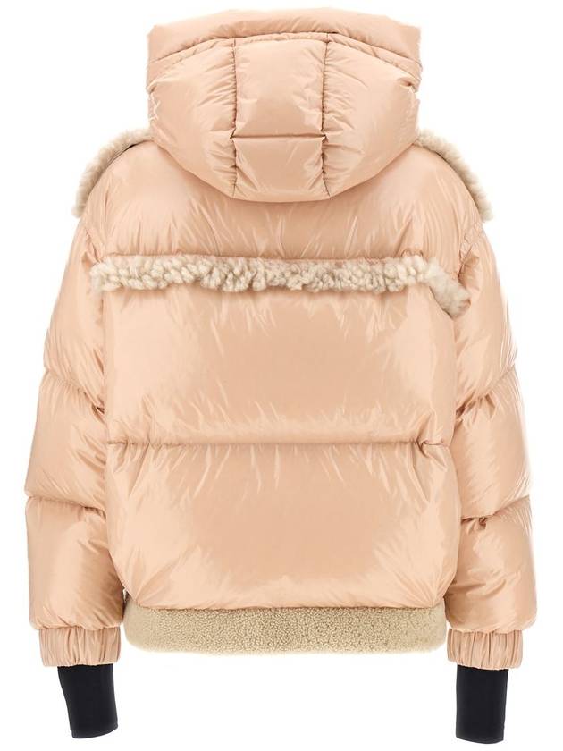 Grenoble Eibsee short down padding light pink - MONCLER - BALAAN 3