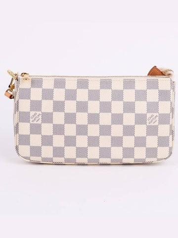 Azur Pochette Accessua Pouch Bag N41207 - LOUIS VUITTON - BALAAN 1