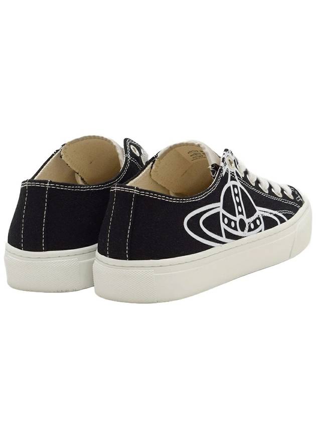 ORB Logo Low Top Sneakers Black - VIVIENNE WESTWOOD - BALAAN 6