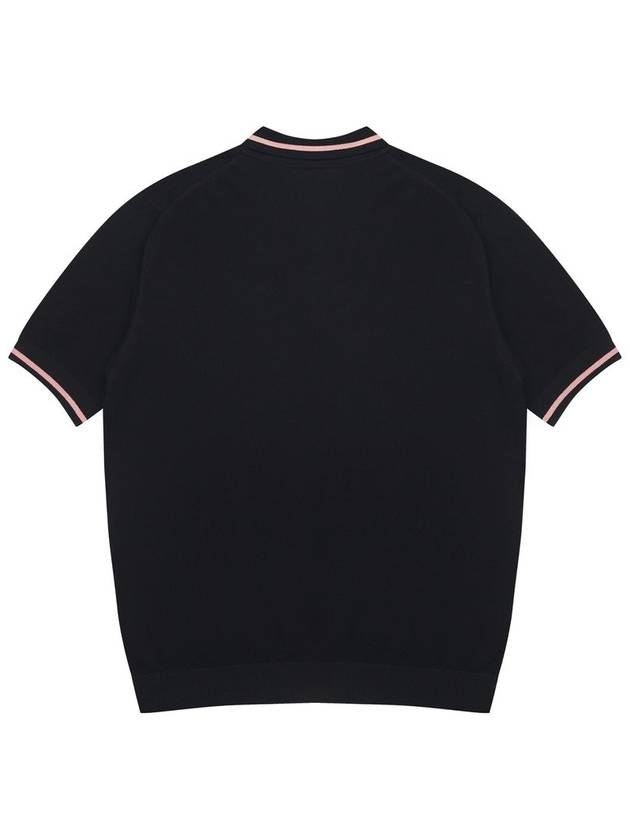 Men's Polo Knit Black SWDQEPSW03BK - SOLEW - BALAAN 2