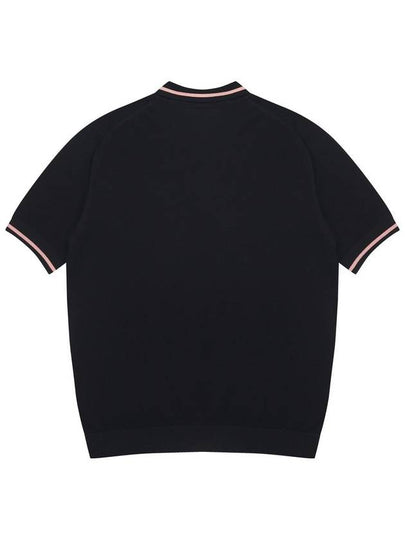 Men's Polo Knit Black SWDQEPSW03BK - SOLEW - BALAAN 2