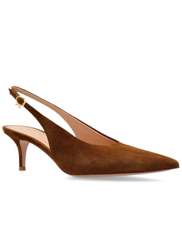 Gianvito Rossi Heeled Shoes 'Robbie', Women's, Brown - GIANVITO ROSSI - BALAAN 4