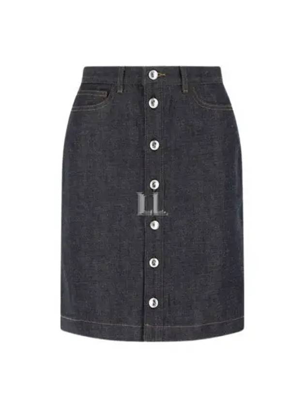 Women's Therese A-Line Skirt Indigo - A.P.C. - BALAAN 2