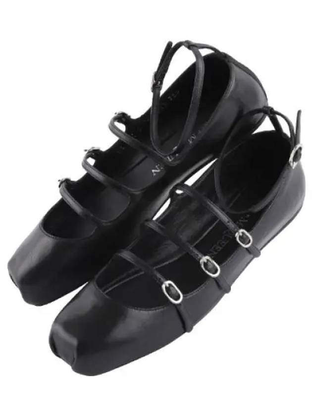 strap flat shoes women - ALEXANDER MCQUEEN - BALAAN 1