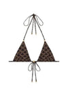 Triomphe Monogram Triangle Top Brown - CELINE - BALAAN 2