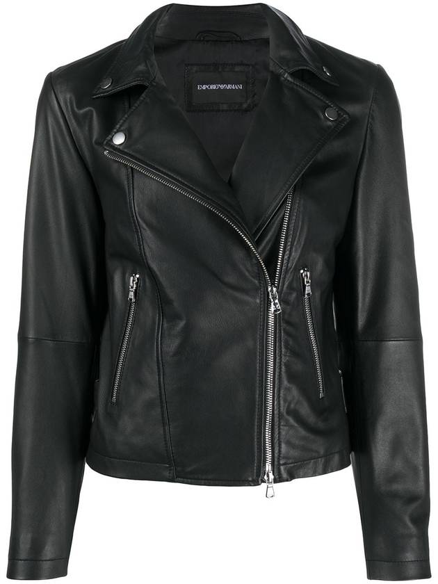 Biker Jacket Black - EMPORIO ARMANI - BALAAN 2