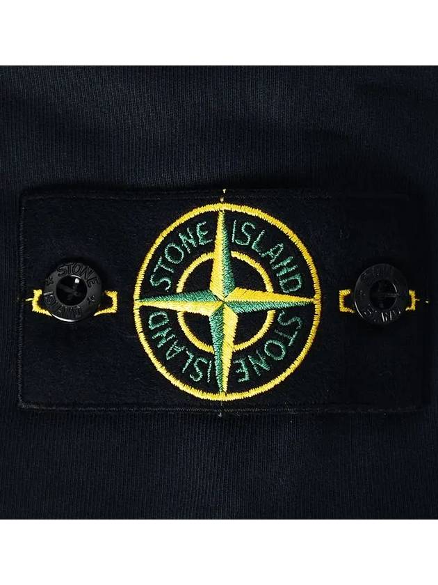 Compass Patch Cotton Jersey Track Pants Navy - STONE ISLAND - BALAAN 5